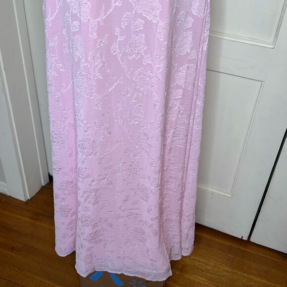 Princess Polly South Of France Maxi Dress Pink Size 12 Nwot - Picture 6 of 10